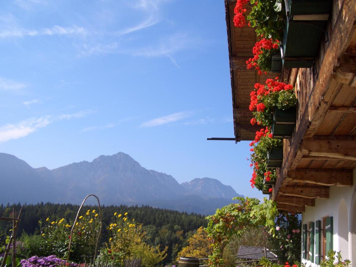 Huberbauernhof Ferienwohnungen Piding Buitenkant foto